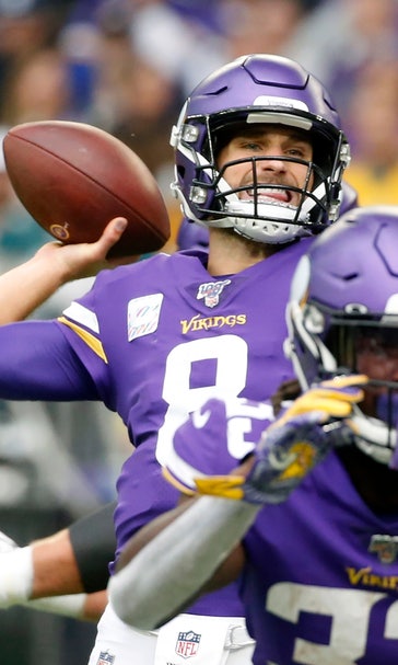 Vikings surge into 2nd half on strength of Cook, Cousins